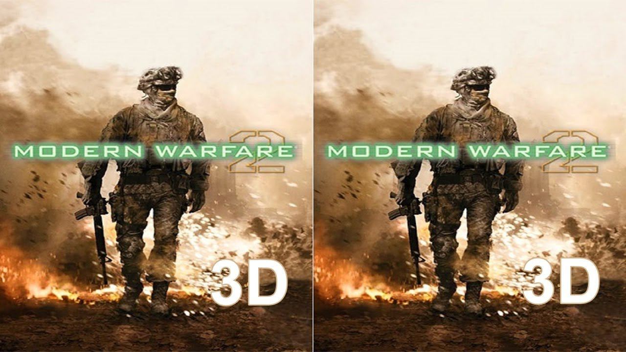 Call of Duty MW 2 3D SBS VR box google cardboard video смотреть онлайн