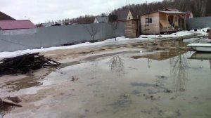 если затопило участок - что делать