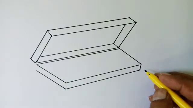 How to draw Geometry Box step by step смотреть онлайн