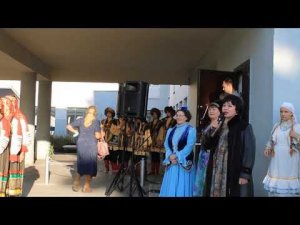 День народов Среднего Урала у ДК "ЮНОСТЬ" (фрагменты)