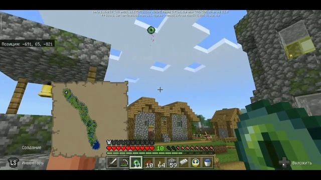 НАШЁЛ ПОРТАЛ В КРАЙ В MINECRAFT PE 1.16.0.59|Выживание в Minecraft Bedrock Edition #5 смотреть онлайн