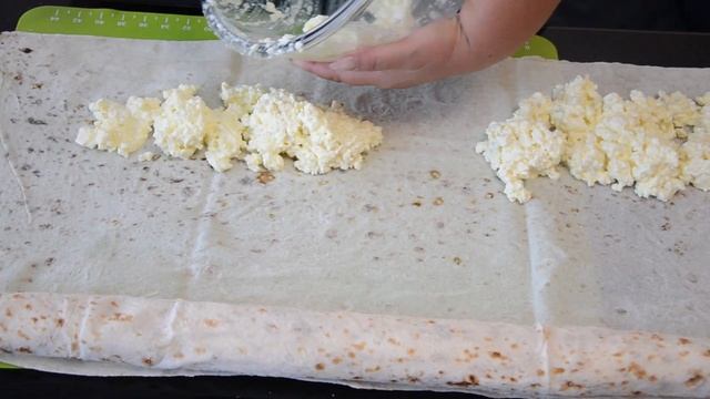 Лаваш с творогом в духовке / Танюшины Вкусняшки