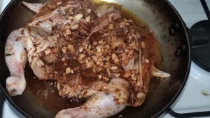 Цыпленок табака на сковороде под прессом ???//Цыпленок табака по-кавказски