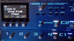 Boss GX100 Fender Delux Worship