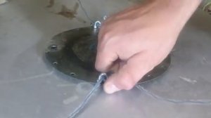 Круче не придумаешь, самодельный нож для газонокосилки
