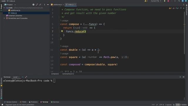 Function composition - Frontend Interview Preparation смотреть онлайн