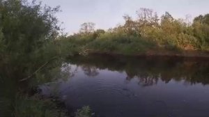 Вечерняя рыбалка на спиннинг в 15 минутах от города.