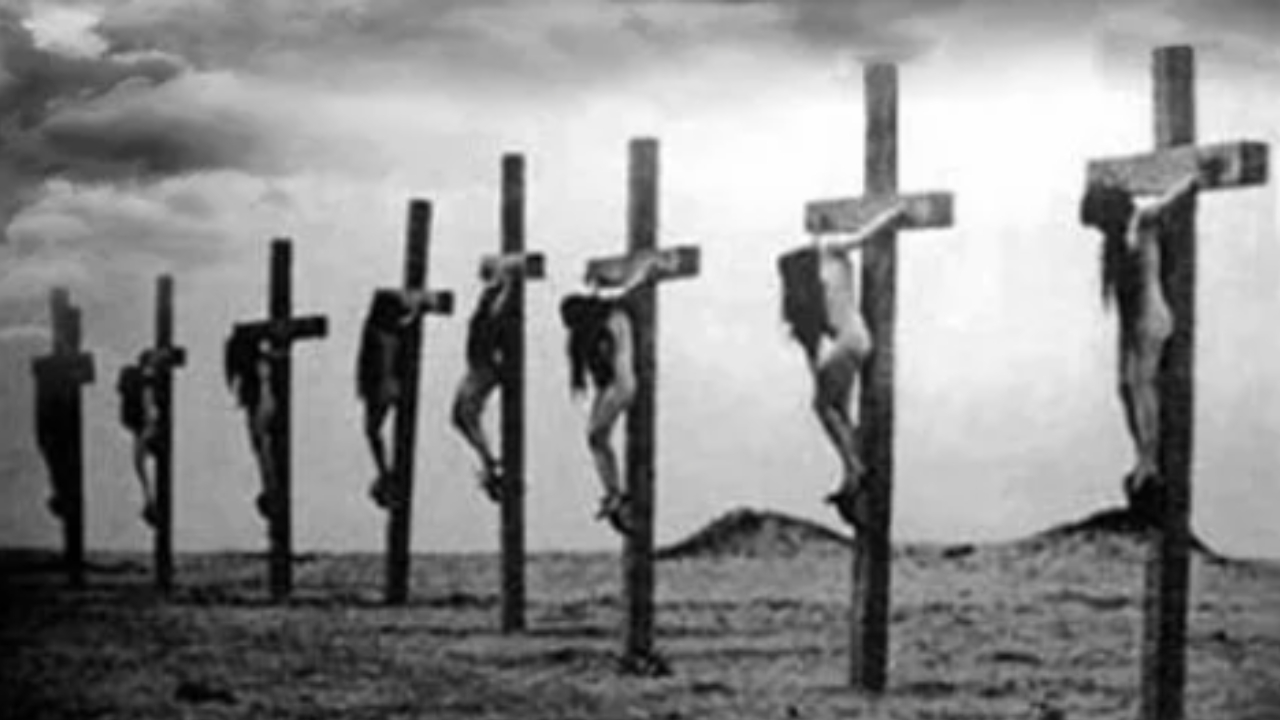 Armenian genocide crucifixion