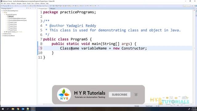 P17 - Class and Object in Java | Core Java |