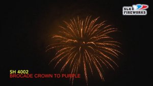 SH 4002 BROCADE CROWN TO PURPLE