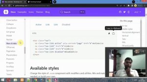 Bootstrap Navs in Bootstrap in Hindi Urdu