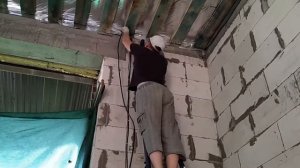 Прокладка черновой электрики!