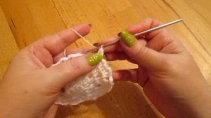 Шапочка крючком Ромашка Василиса #3