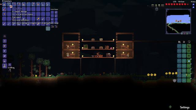 First proper upgrades. Expert Range Calamity Terraria lets play part 2 смотреть онлайн