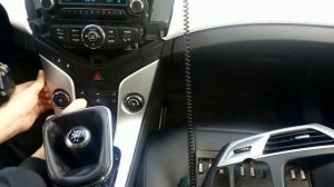 снятие ГУ Chevrolet Cruze 2013