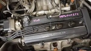 Контрактный двигатель Япония HONDA STEPWGN /Хонда Стэпвэгон / RF2 B20B 3423583 А/Т 4WD