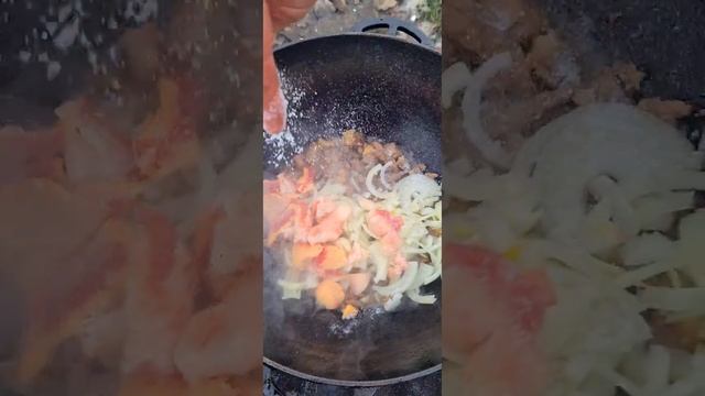 Бахш-Зеленый плов!    #еда #бахш #плов #рецепты #рецептывказане #казан