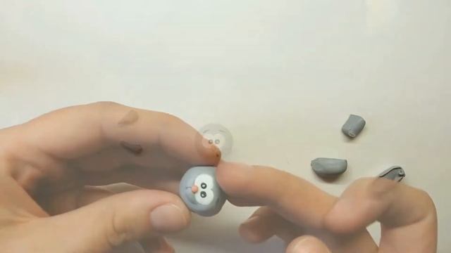 Мастер-класс: Крош из полимерной глины FIMO kids/ Rabbit - polymer clay tutorial