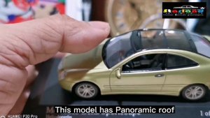 Mercedes-Benz W203 C Class Sport Coupe by Minichamps scale 1/43