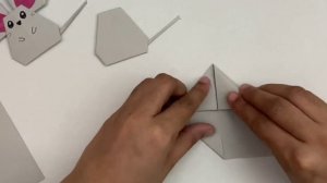 Делаем серых мышат из бумаги своими руками! ОРИГАМИ, Поделки из бумаги \\ Origami Craft