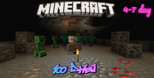 Выживание в майнкрафт 100 дней!