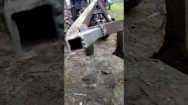 Плуг на минитрактор
