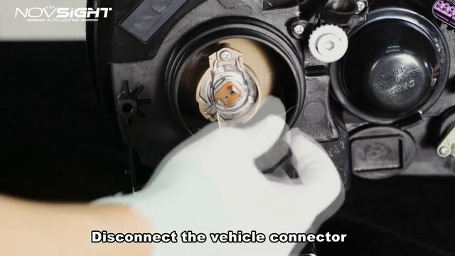 How to install led headlight bulbs - H7/H3/H1 - Novsight Auto Lighting смотреть онлайн