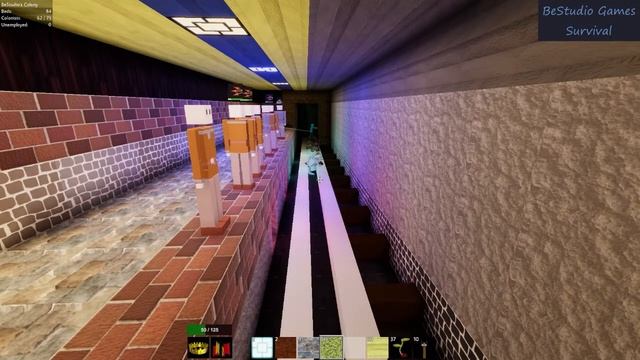 Zombie game COLONY SURVIVAL defense gameplay. Zombie in the subway. смотреть онлайн