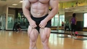 Lean Ripped Muscle Man Posing Bodybuilding Shredded Constantinos Demetriou 