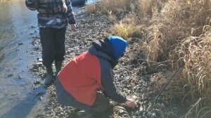 Рыбалка на хариуса в Кузбассе)) осень на реке и отличная рыбалка) и бонус: огромный ленок))