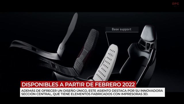 Asientos Porsche impresos con tecnología 3D смотреть онлайн