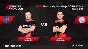 27.01.2024 ► EPC Berlin Volta Cyber Cup