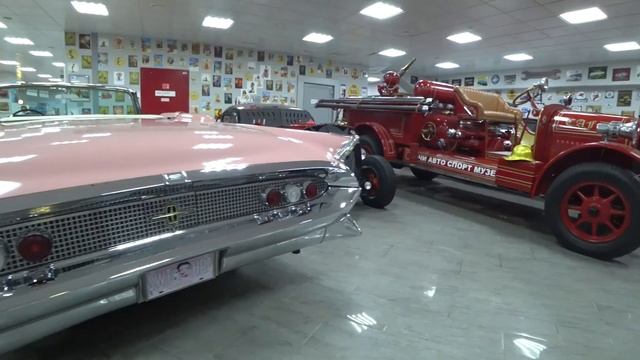 Авто музей. Олимпийский парк Сочи. Сочи автодром. 4К видео.