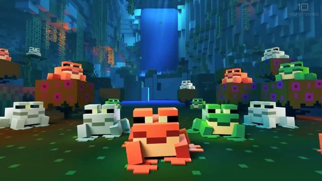 Minecraft Frogs Walking 10 Hours смотреть онлайн