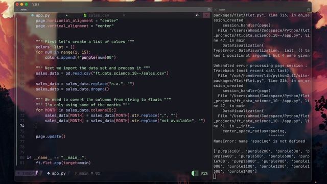 Data Analysis + Visualization With Python and Flet смотреть онлайн