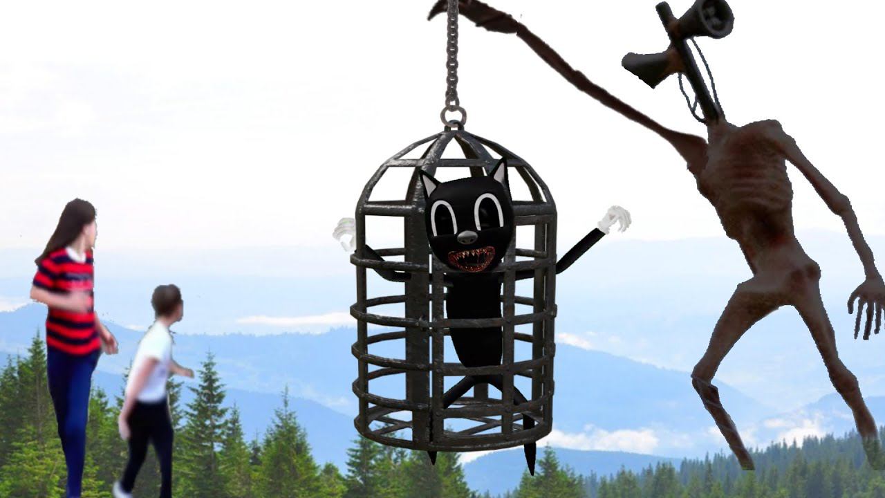 Сиреноголовый против Мы спасаем Cartoon cat Siren Head 6 серия смотреть онлайн