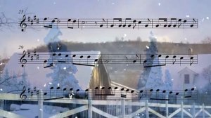 Песня "Снег Кружится" Ноты и Минус Для Саксофона