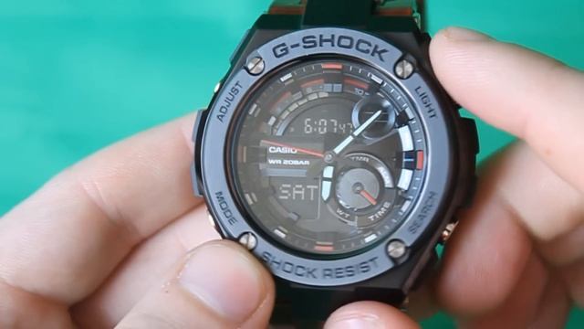 Обзор CASIO G-SHOCK GST-210M-4A | Где купить со скидкой смотреть онлайн