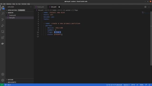 ANSIBLE - 65. MODULES : LVM, PARTED, FILESYSTEM ET MOUNT смотреть онлайн