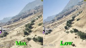 GTA 5 на ПК | Сравнение графики | GTA 5 Benchmark comparison