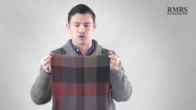 Как завязать шарф мужчине? | 3 основных простых узла