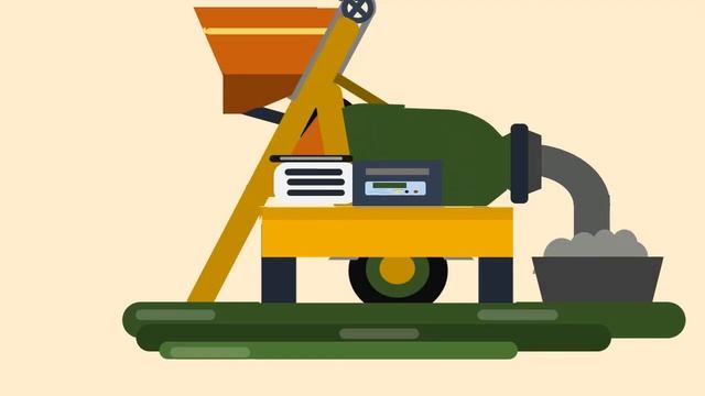 Non-tilting Drum & Reversing Drum Concrete Mixer|| Mixing #4 || Manufacture of Concrete #7 ||