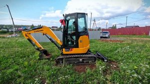 Обзор мини-экскаватора LIUGONG 9027FZTS