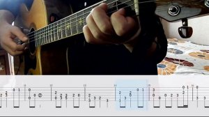 Guitar tab Hollow Knight - Main Theme