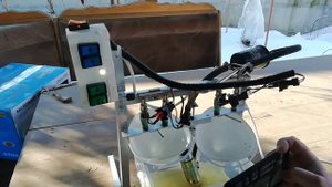 Моя установка для мойки форсунок инжектора.