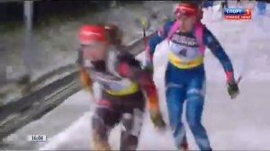 2014 12 27 Биатлон Рождественская гонка 2014 Гонка Преследования Гельзернкирхен