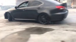 Lexus ISF 5.0 drifting/ donuts Los Angeles