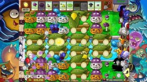 Plants vs Zombies Survival Endless 1 - 100 Flags - 12 Cob Cannon
