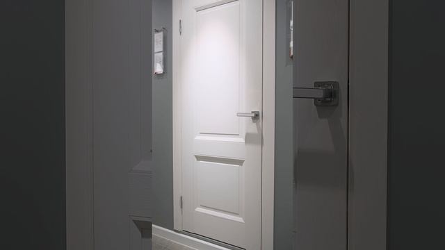 Видеообзор. Межкомнатная дверь в элегантном белом цвете Alto 6 фабрики VellDoris