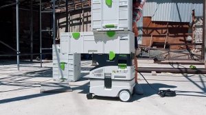 Систейнеры и строительные пылесосы Festool.